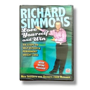 Richard Simmons Love Yourself and Win (DVD, 2006) Brand New Sealed Self-Help